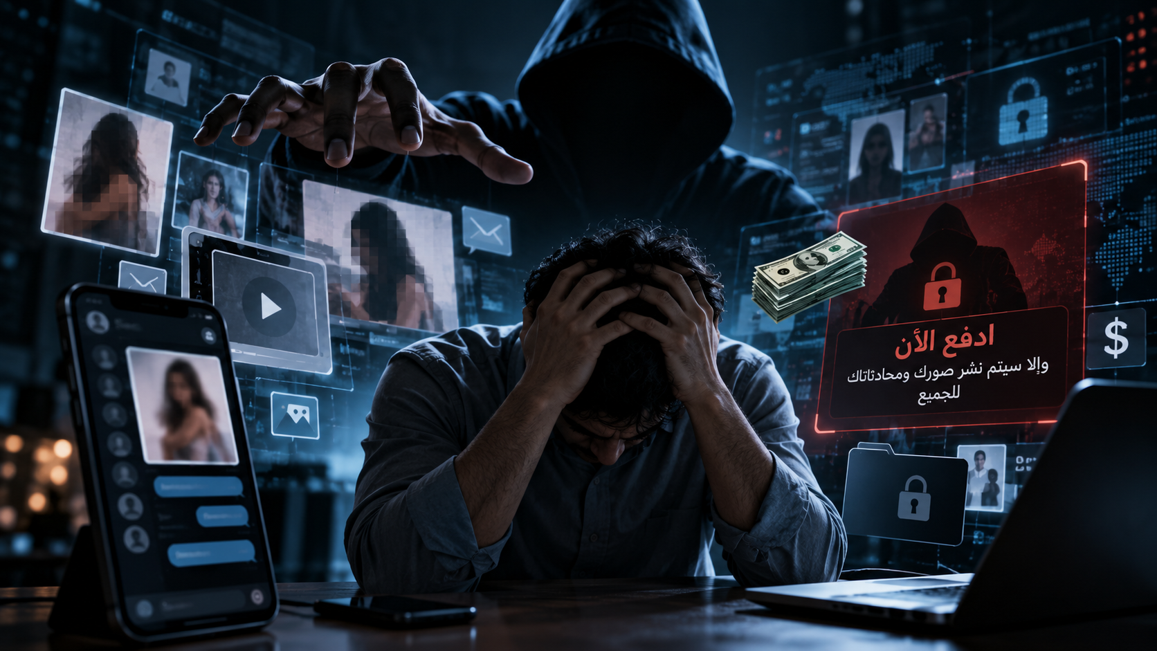 الابتزاز الإلكتروني: كيف يتحول اختراق الخصوصية إلى وسيلة للتهديد والسيطرة؟
